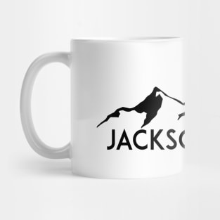 Skiing Jackson Hole Wyoming Mug